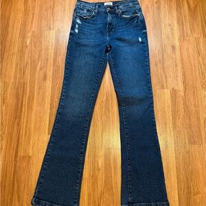 Kensie Jeans “The Tessa” High Rise Bootcut Vintage Luxe Dark Wash